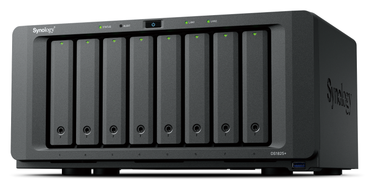 NAS Synology DS1825+ — visuel fabricant